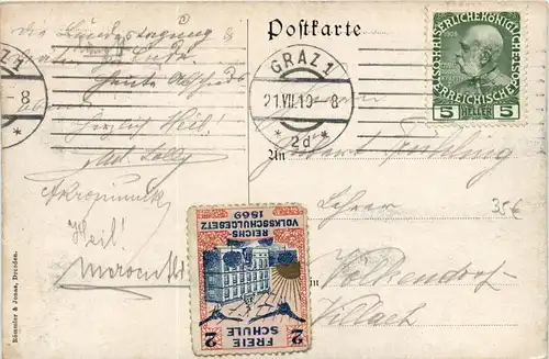 Graz - Lehrerbundestag 1910 -402682