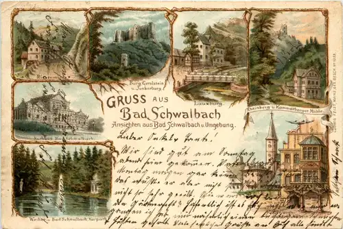 Gruss aus Bad Schwalbach - Litho -426594