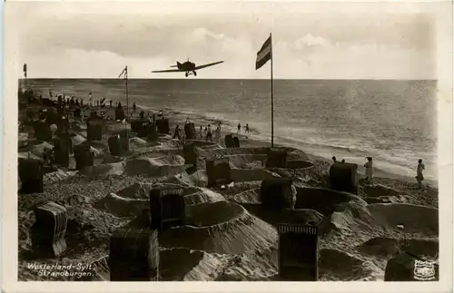 Westerland Sylt mit Flugzeug -427922