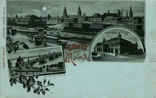 Gruss aus Mainz - Litho -426634