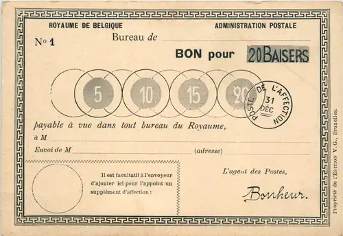 Scheck Belgien -424392