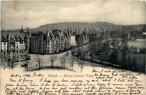 Zürich Alfred Escher Platz -425480