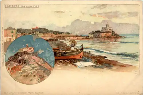 Sestri Levante - Litho -426910