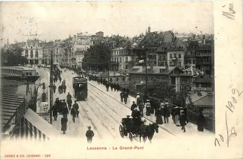 Lausanne - Le Grand Pont -427096