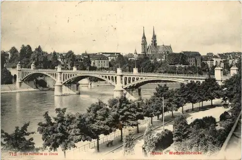 Basel - Wettsteinbrücke -427226