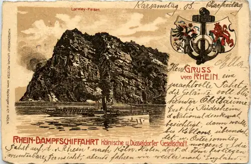Loreley - Rhein Dampfschiffahrt -426620