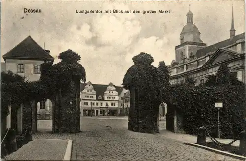 Dessau - Lustgartentor -428192