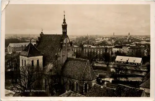 Bromberg - Alte Pfarrkirche - Stempel 3. Reich -427256