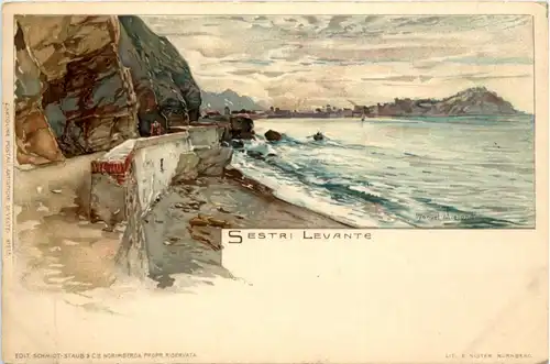 Sestri Levante - Litho -426908