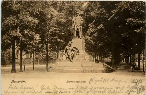 Mannheim - Bismarckdenkmal -427276