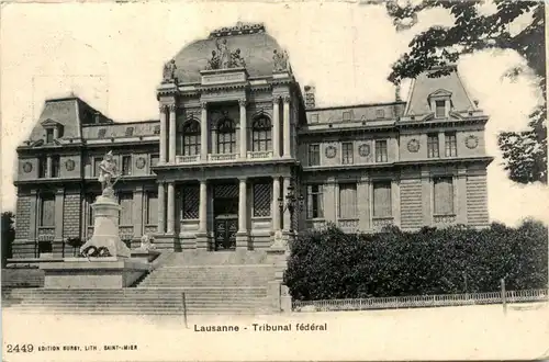 Lausanne - Tribunal federal -426948