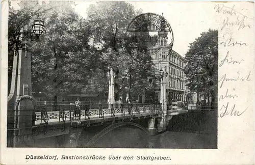 Düsseldorf - Bastionsbrücke -425760