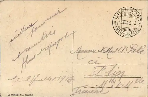 Chaumont - La Tour - Chemin de fer -427210