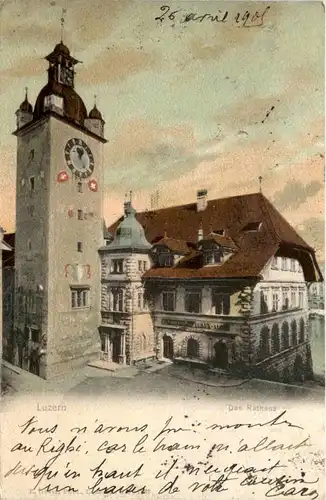 Luzern - Rathaus -427230