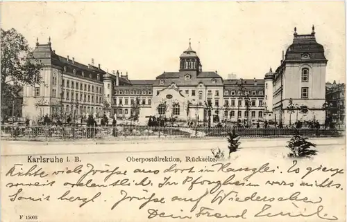 Karlsruhe - Oberpostdirektion -427250