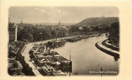 Saarbrücken - Partie an der Saar -426834