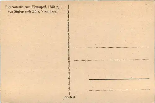 Flexenstrasse Vorarlberg -427370