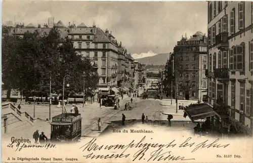 Geneve - Rue du Montblanc -427168