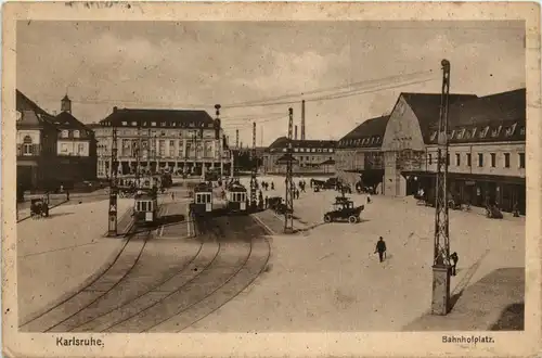 Karlsruhe - Bahnhofplatz -427510