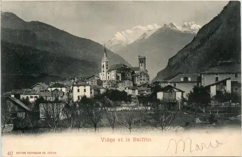 Viege et le Balfrin -427094