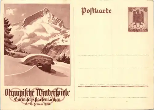 Garmisch-Partenkirhcen - Olympische Spiele 1936 -427388