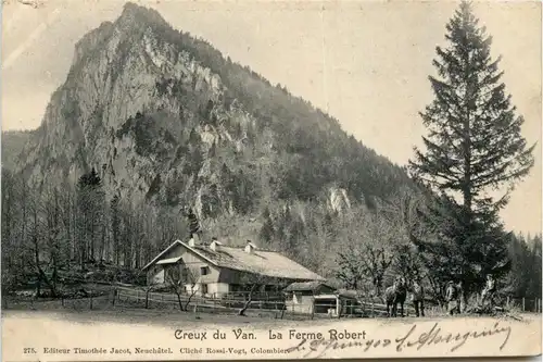 Creux du Van - Le Ferme Robert -427134