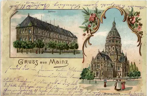 Gruss aus Mainz - Litho -426648