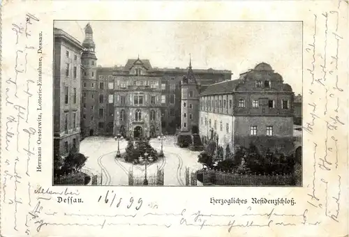 Dessau - Herzogliches Residenzschloss -428116