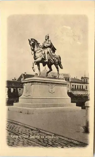 Saarbrücken - Kaiser Wilhelm Denkmal -426824