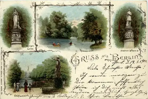 Gruss aus Berlin - Litho -425876