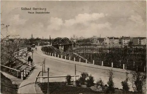 Bernburg - Neue Saalebrücke -428236