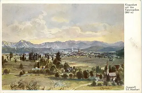 Klagenfurt, Künstlerkarte -355404