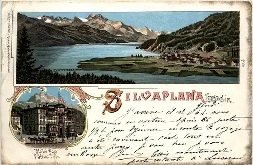 Silvaplana - Hotel Post - Litho -426984