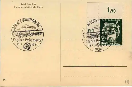 Berlin - Reichssportfeld - 3. Reich -427888