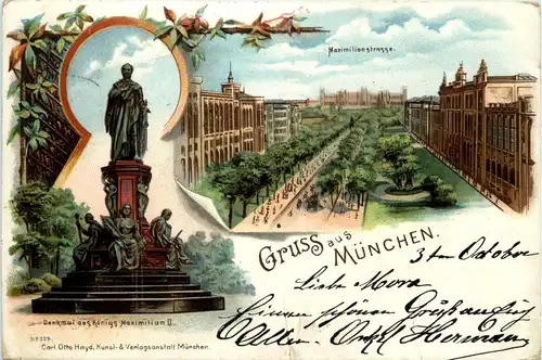 Gruss aus München - Litho -428570