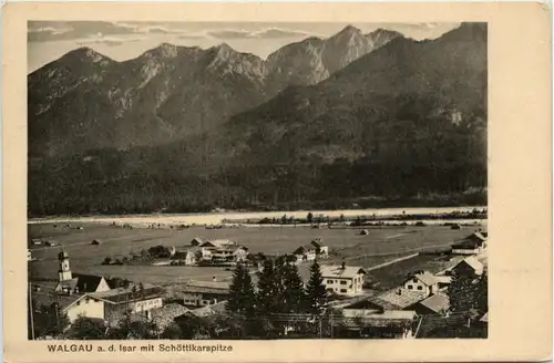 Walgau a.d. Isar mit Schöttlkarspitze -355906