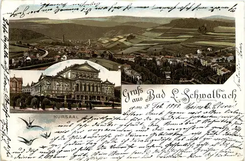 Gruss aus Bad Schwalbach - Litho -426606