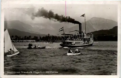 Klagenfurt, Ausblick vom Strandcafe -355338