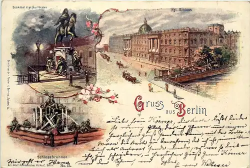 Gruss aus Berlin - Litho -428568