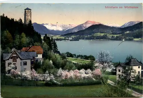 Klagenfurt, Schrotturm am Wörthersee -356176