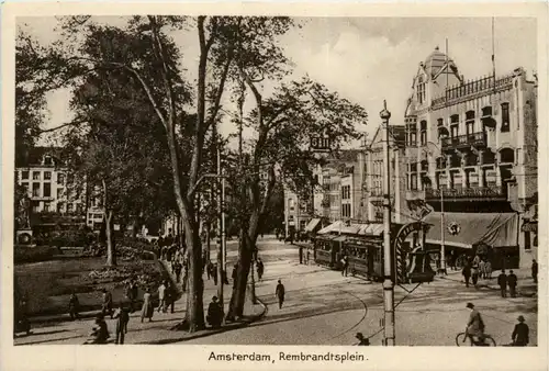 Amsterdam - Rembrandtsplein -428688