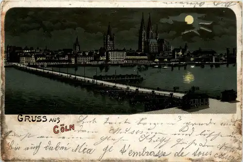 Gruss aus Köln - Litho -427784