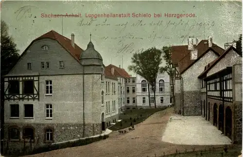 Lungenheilanstalt Schielo bei Harzgerode -428004