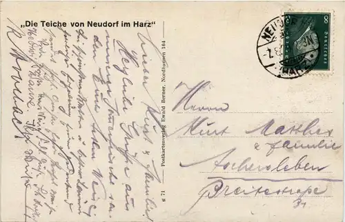 Die Teiche von Neudorf im Harz - Harzgerode -428144