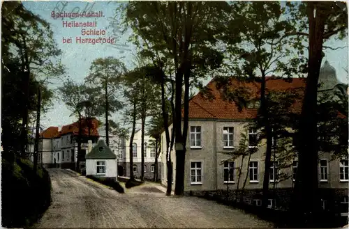 Heilanstalt Schielo bei Harzgerode -428224