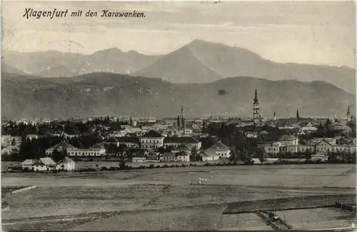 Klagenfurt, mit den Karawanken -355440