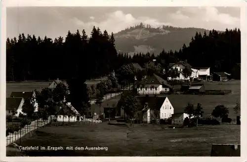 Carlsfeld im Erzg. mit dem Auersberg -355960