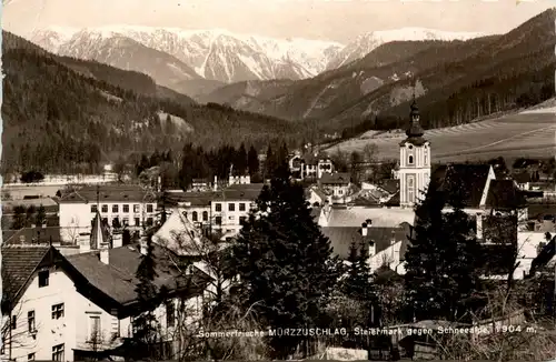 Sommerfrische Mürzzuschlag gegen Schneealpe -356410