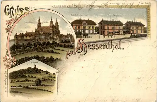 Gruss aus Hessenthal - Litho -73906