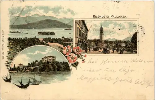 Ricordo di Pallanza - Litho -73946